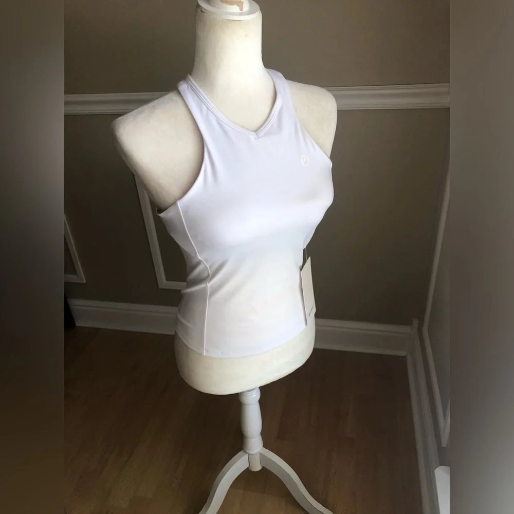 New Lululemon waist length V-neck tennis tank - Picture 8 of 13